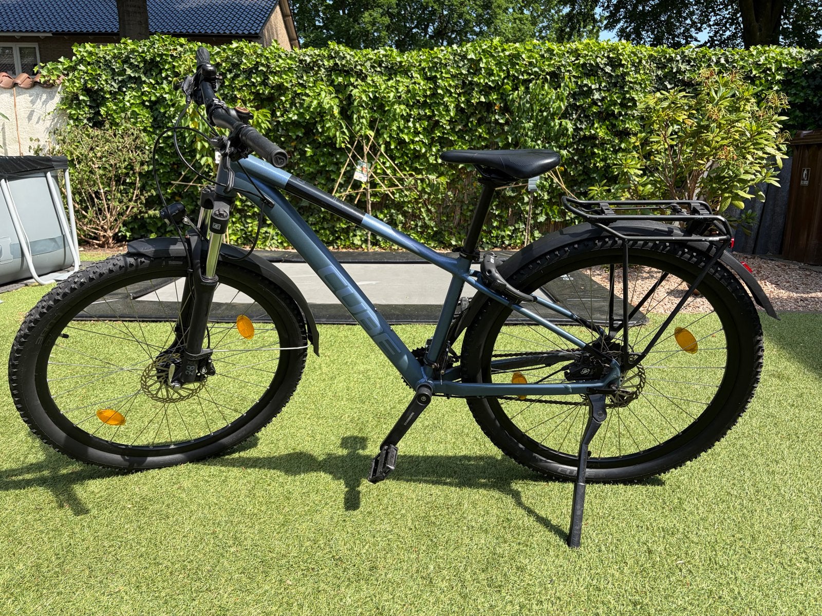 Cube Aim CMPT Mountainbike 27.5 inch, Fietsen en Brommers, Hardtail, Heren, Zo goed als nieuw, Schijfrem