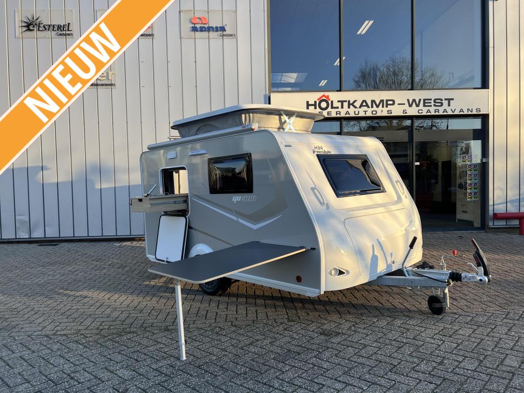 Trigano Mini Silver 300 Model 2026, Caravans en Kamperen, Caravans, Bedrijf, tot en met 2, 500 - 750 kg, Treinzit, Trigano, Lengtebed