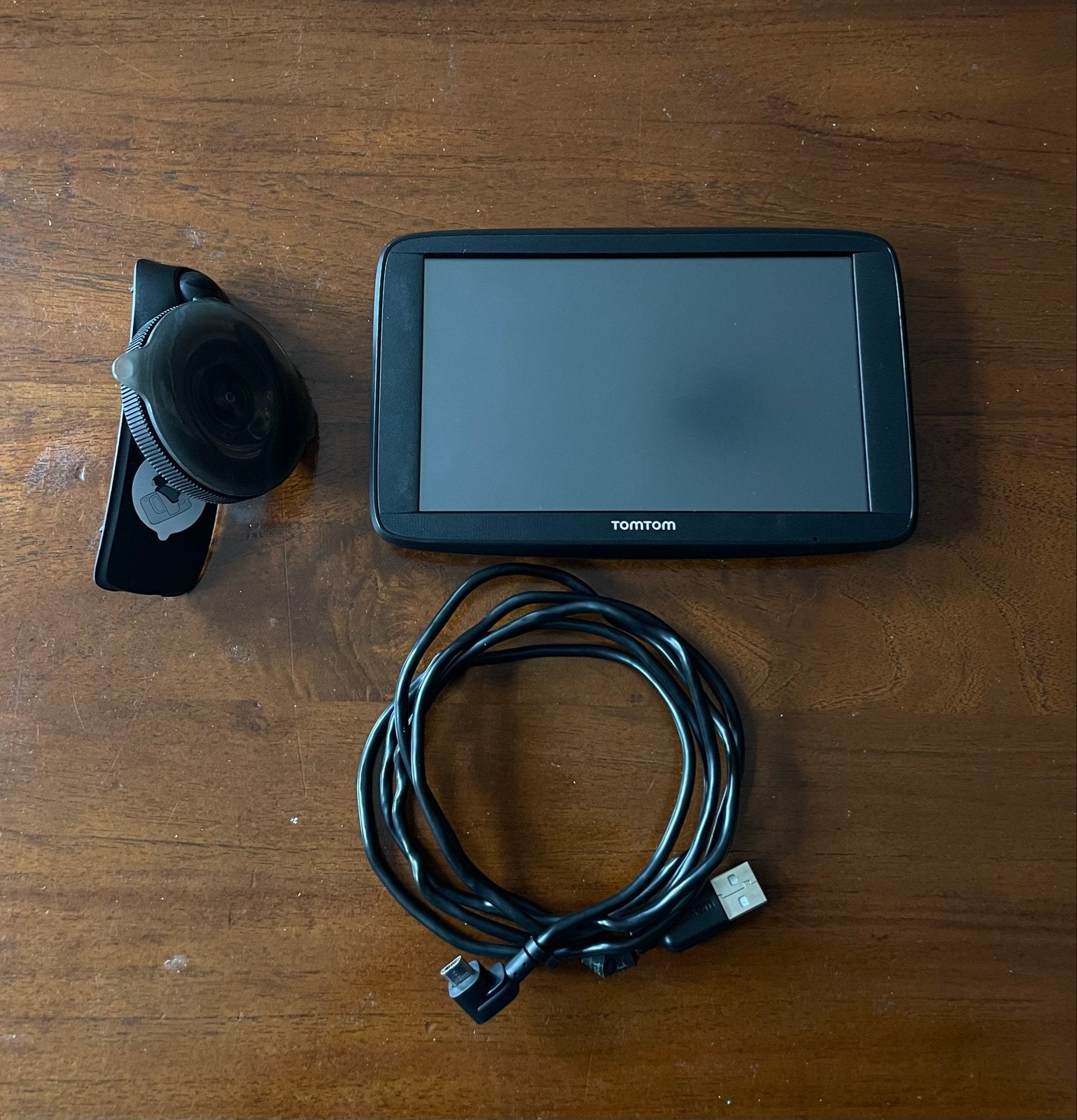 TomTom VIA 62 navigatiesysteem met houder en kabel, Ophalen of Verzenden, Gebruikt