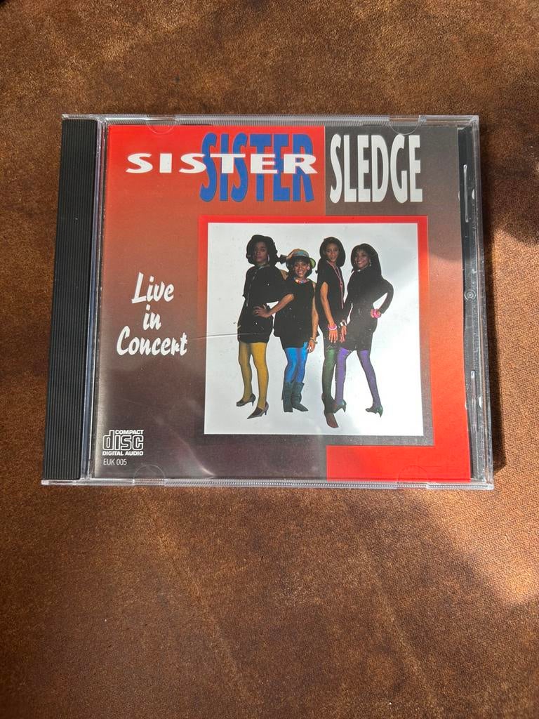 Sister Sledge - live in concert, Ophalen of Verzenden, Zo goed als nieuw