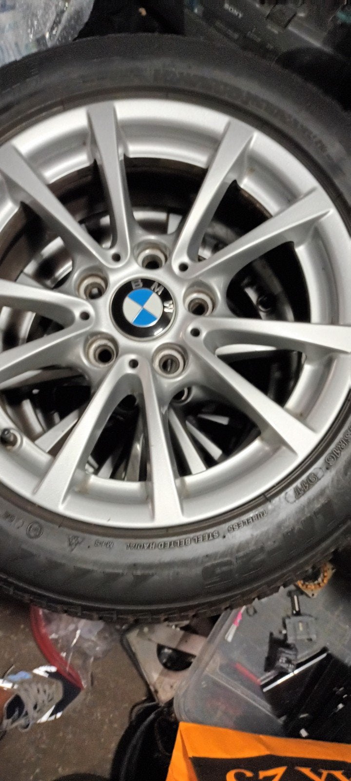 Bridgestone Zomerbanden 205/55R16 met Velgen, Auto-onderdelen, Banden en Velgen, Gebruikt, 16 inch, Banden en Velgen, Personenwagen