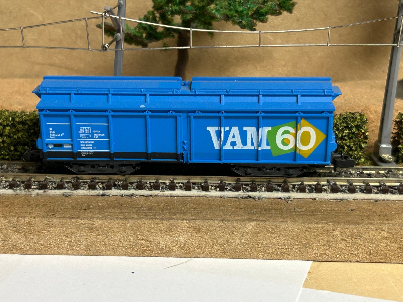 Roco VAM 60 Wagon - Zo goed als nieuw, Gelijkstroom of Wisselstroom, Wagon, Ophalen of Verzenden, Zo goed als nieuw
