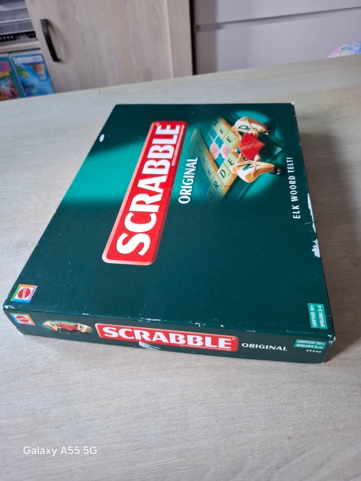 Scrabble Original Bordspel - Compleet en in goede staat, Mattel, Gebruikt, Ophalen of Verzenden, Mattel