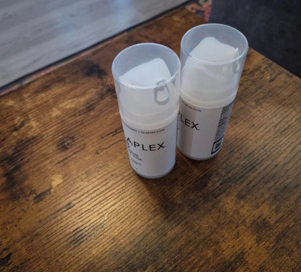 Nieuwe en ongeopende Olaplex haarmaskers (2 stuks), Ophalen of Verzenden, Nieuw, Haarverzorger of -hersteller