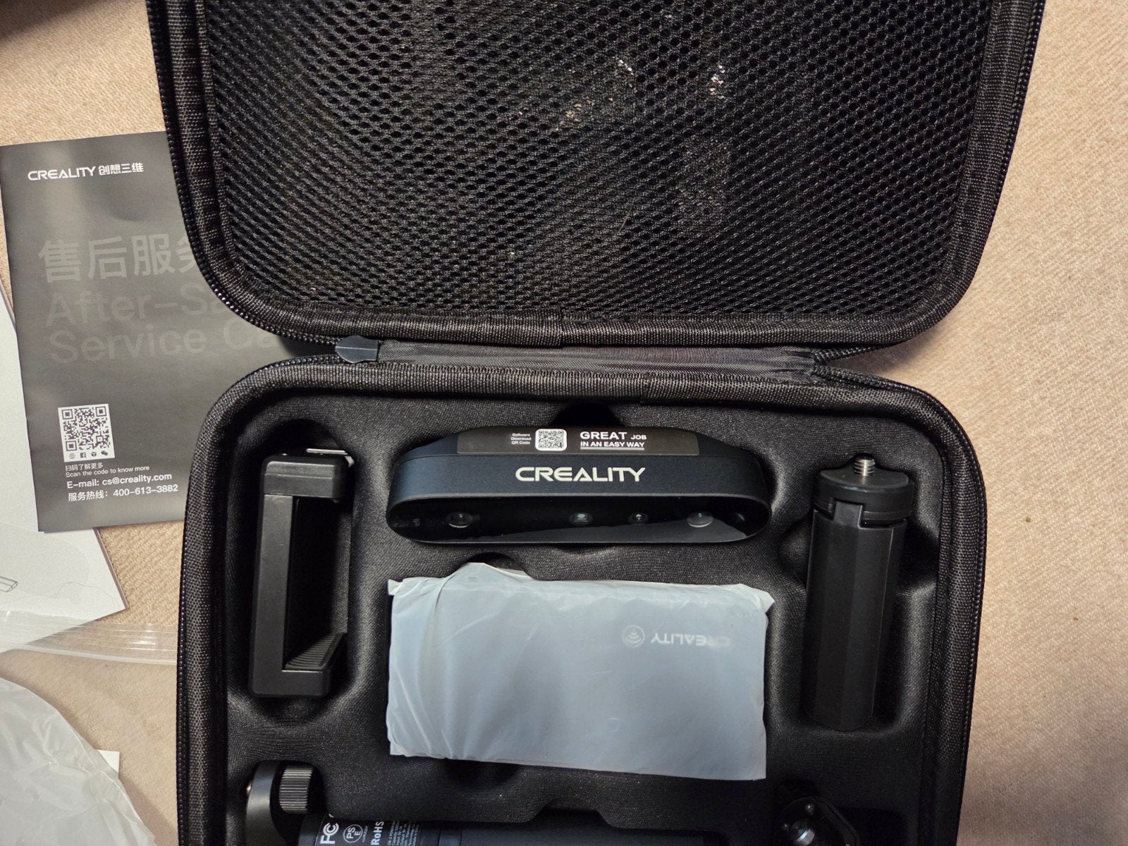 Creality CR-Scan Ferret Pro 3D Scanner - Nieuwstaat, Computers en Software, Android, Overige typen, Ophalen of Verzenden, Zo goed als nieuw