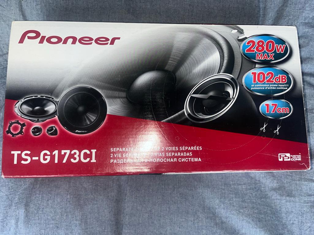 Pioneer TS-G173CI 2-weg autospeakers 280W max, Ophalen of Verzenden, Nieuw
