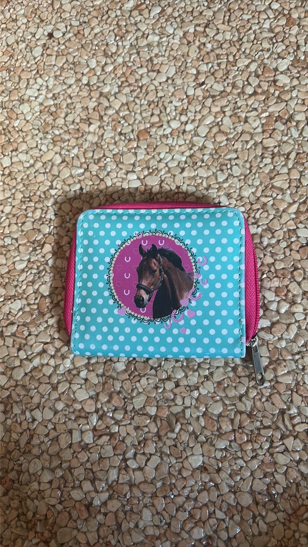 Penny paarden portemonnee, Ophalen of Verzenden, Nieuw, Blauw, Overige merken