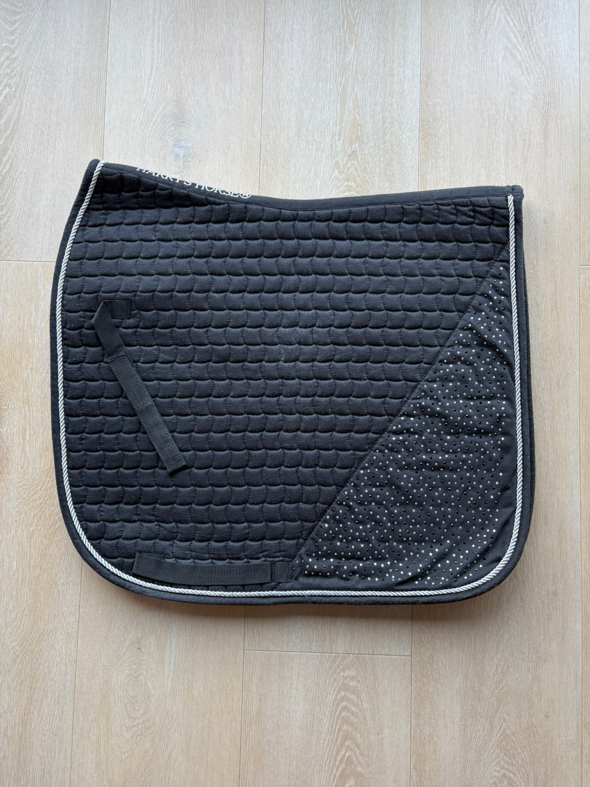Harry's Horse Zadeldek Crystal Zwart | Full Dressuur, Gebruikt, Dressuurdekje, Harry's Horse, Zwart