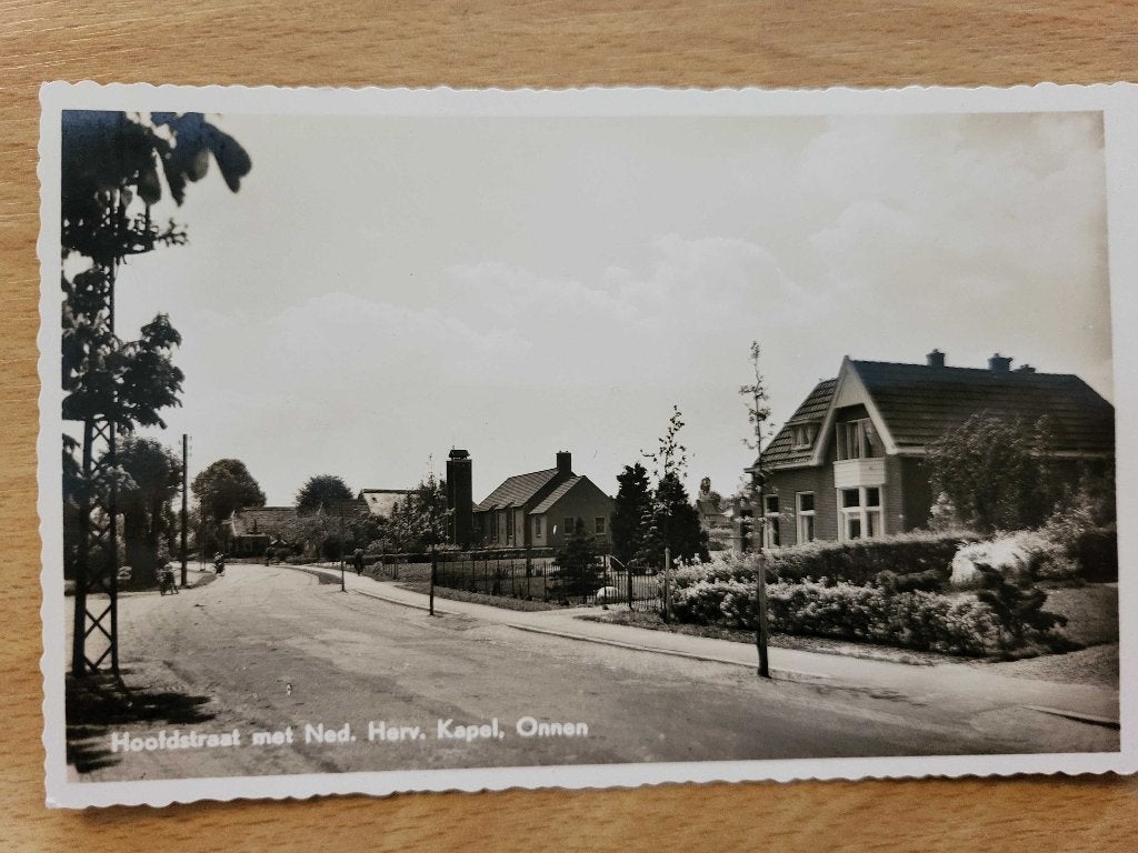 ansicht ONNEN kerk, Ophalen of Verzenden, Voor 1920, Groningen