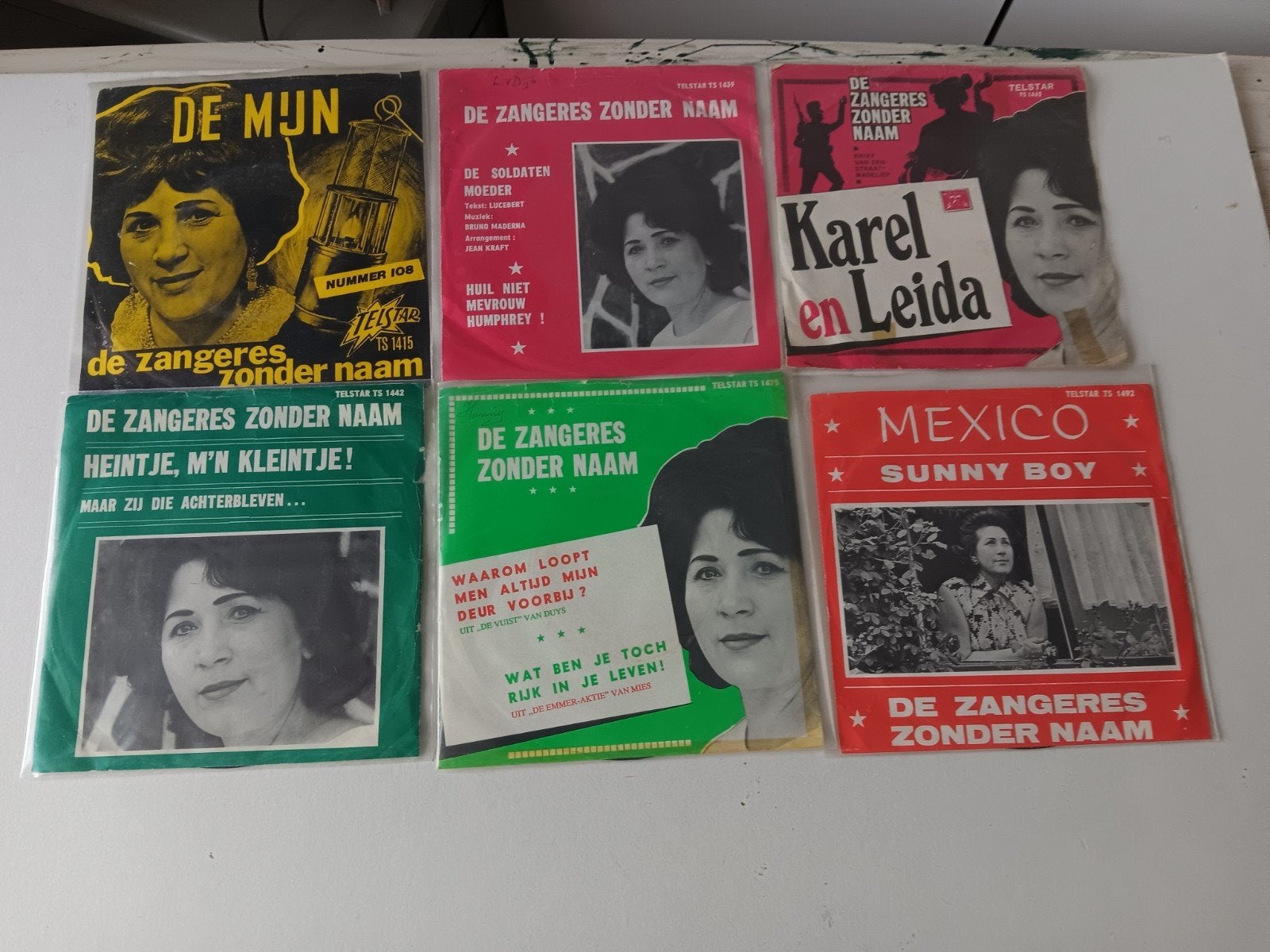 telstar singles z.z.n 1400 serie, Ophalen of Verzenden, Gebruikt, Nederlandstalig