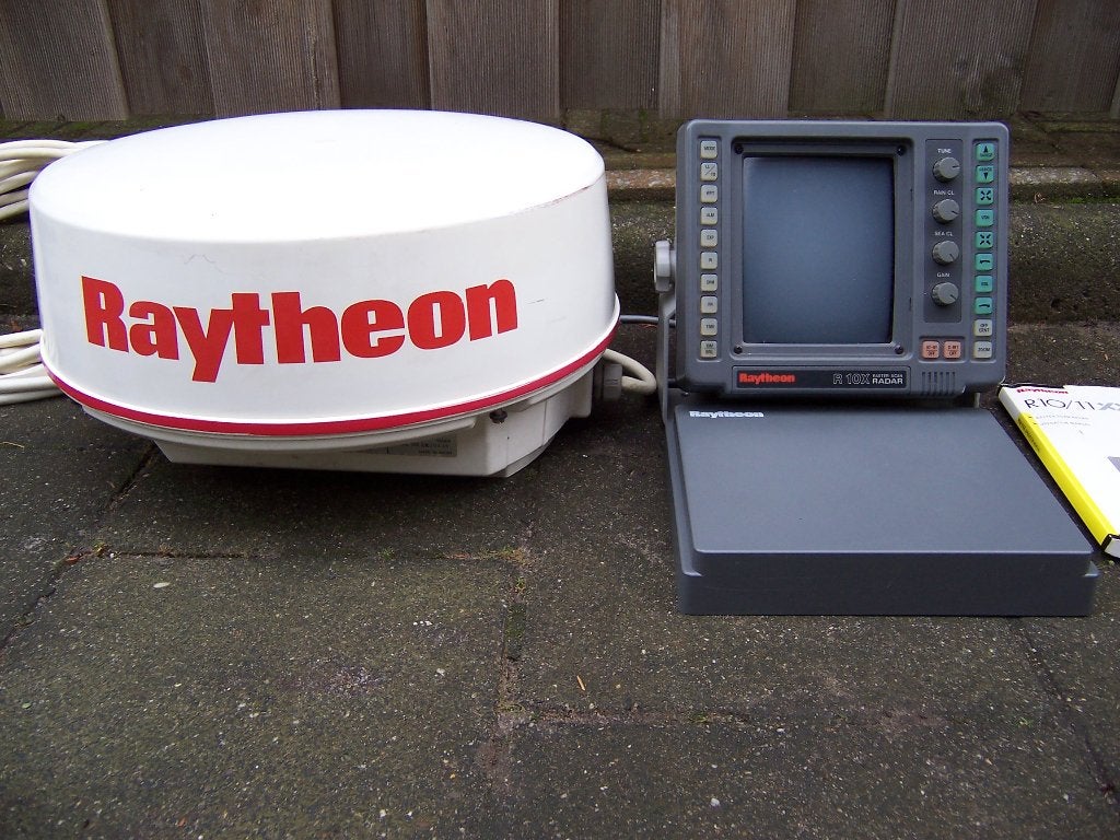 Raytheon R10x radar compleet, Watersport en Boten, Ophalen of Verzenden, Radar