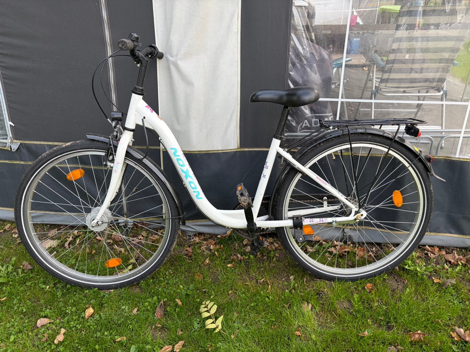 28” witte fiets, Ophalen of Verzenden, Gebruikt, Overige merken