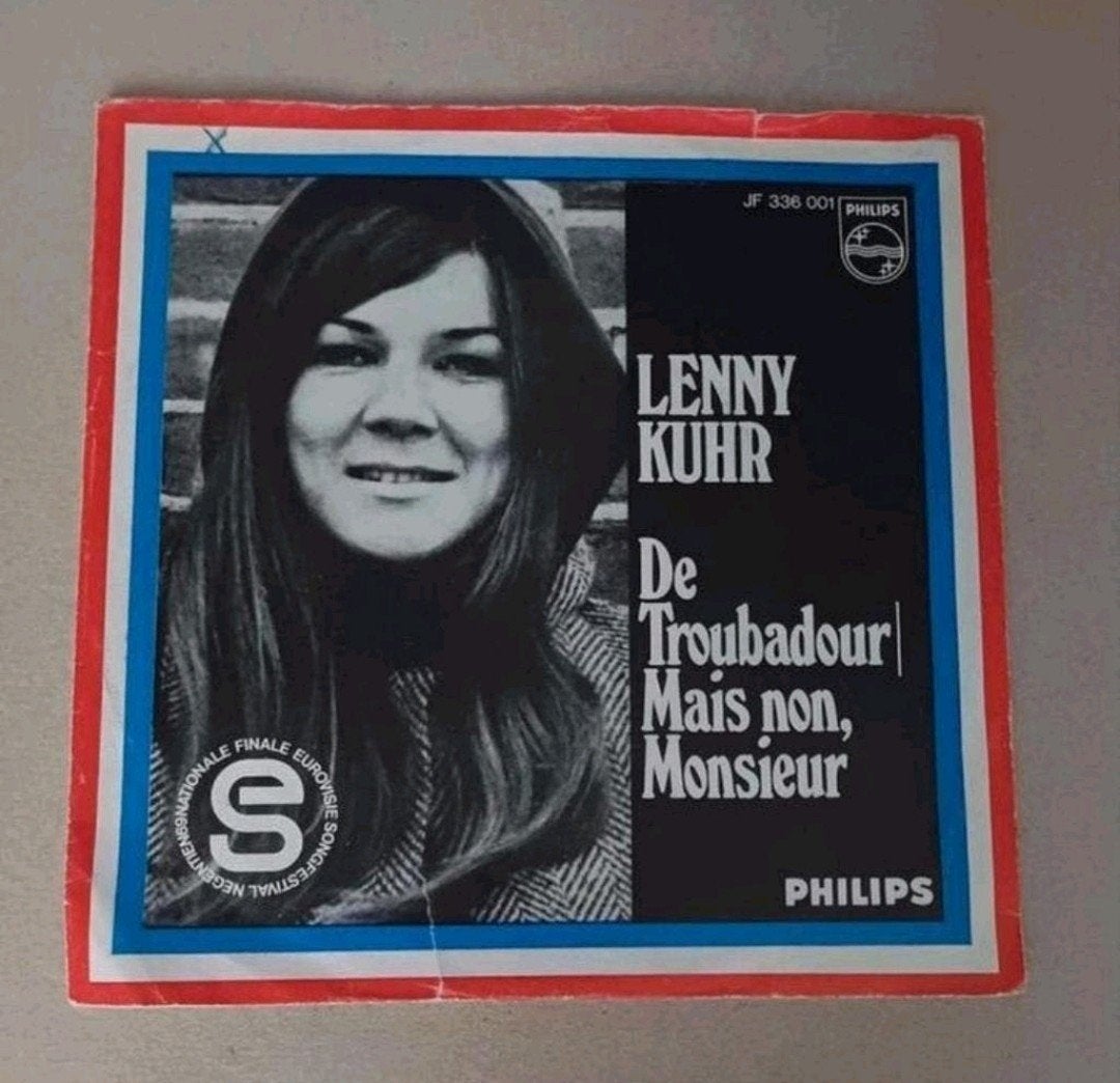 Lenny Kuhr  - De Troubadour, Cd's en Dvd's, Gebruikt, 7 inch, Ophalen of Verzenden, Beschermende buitenhoes