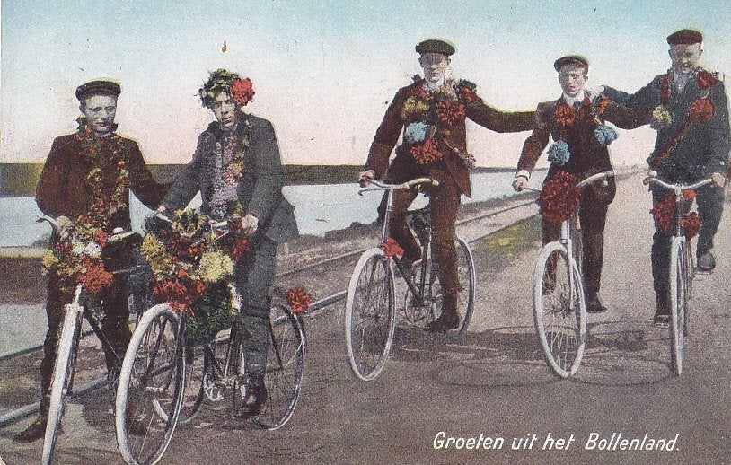 Bollenland.  Fitsen. (Zuid-Holland), Verzenden, Voor 1920, Gelopen, Zuid-Holland