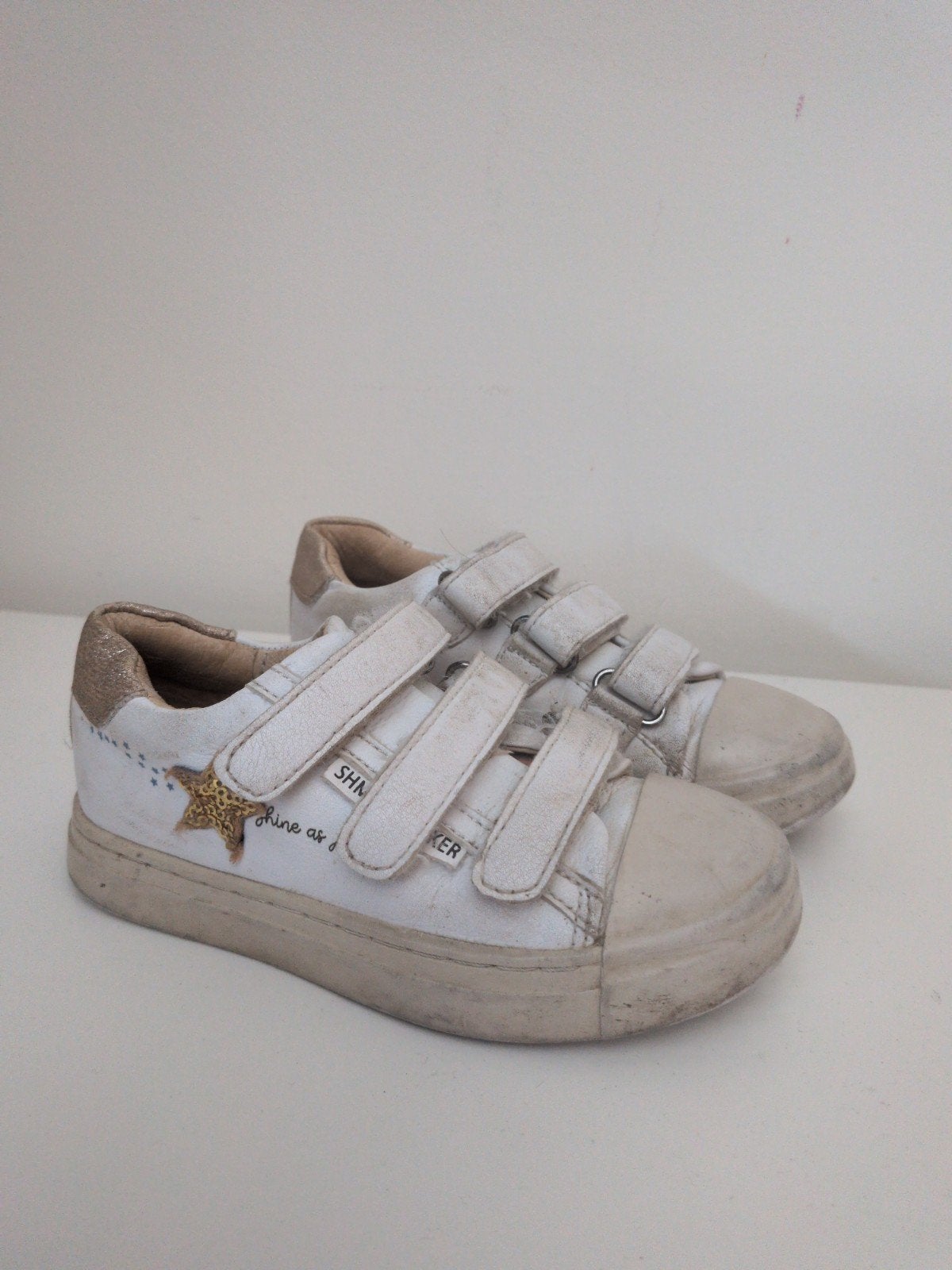 Witte Shoesme sneakers maat 27, Gebruikt, Meisje, Schoenen, Ophalen of Verzenden