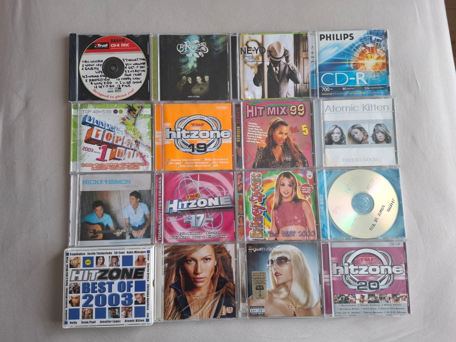 Gratis Diverse Pop & Hitzone CD's, Ophalen, Gebruikt, Pop, Album