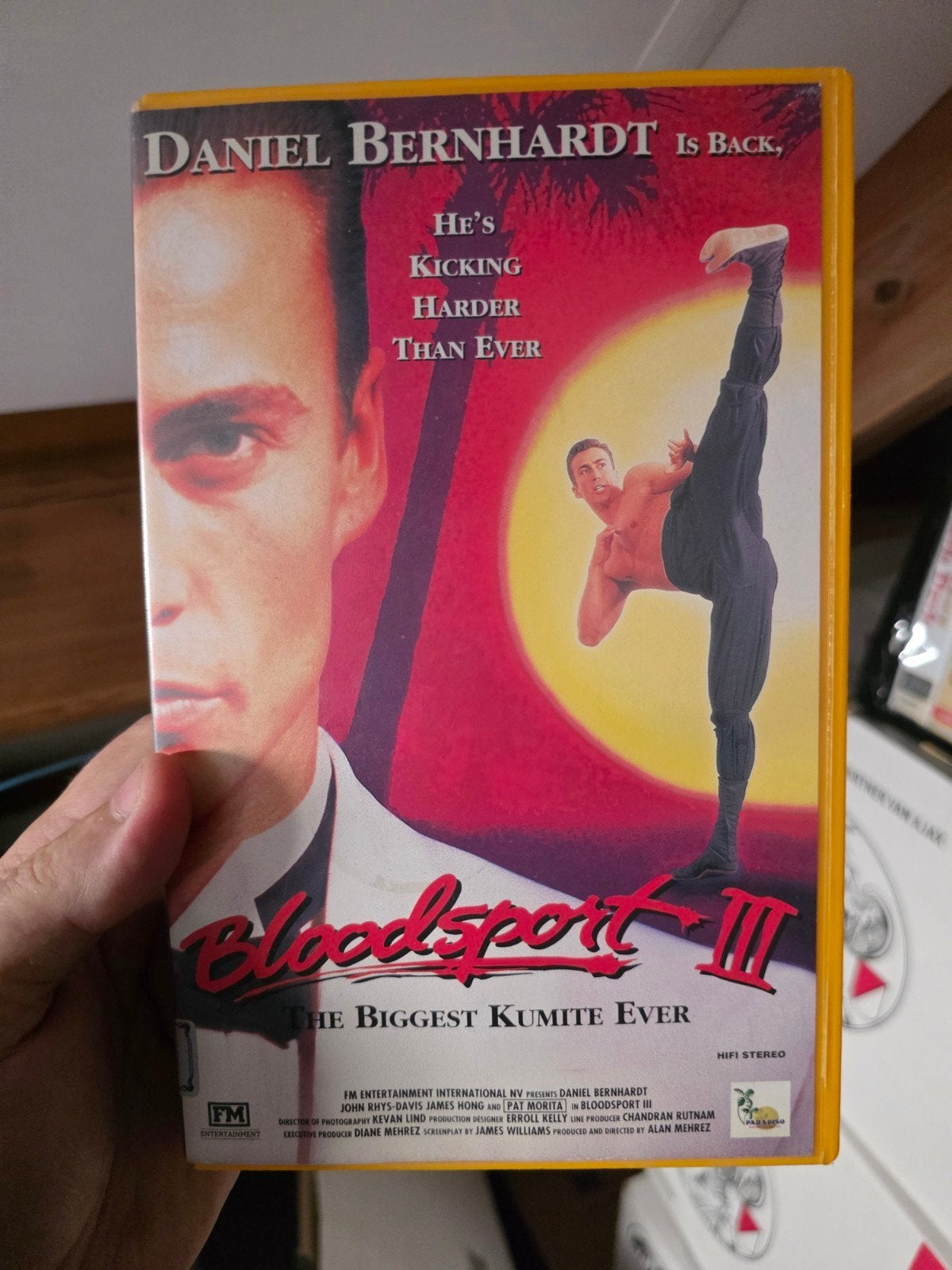 Bloodsport 3 VHS - Ex-rental actieklassieker, Verzenden