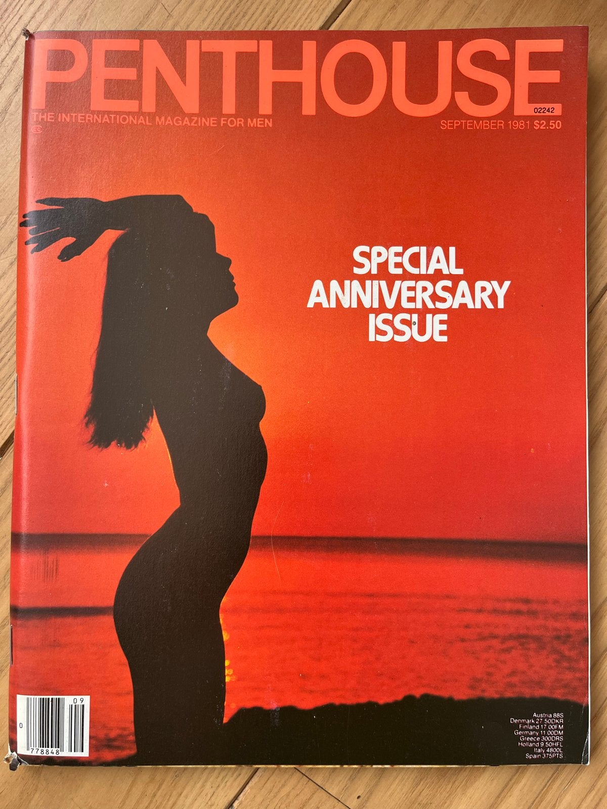Penthouse Magazine - September 1981 - Special Anniversary Is, Verzamelen, Ophalen of Verzenden, 1980 tot heden, Buitenland, Tijdschrift
