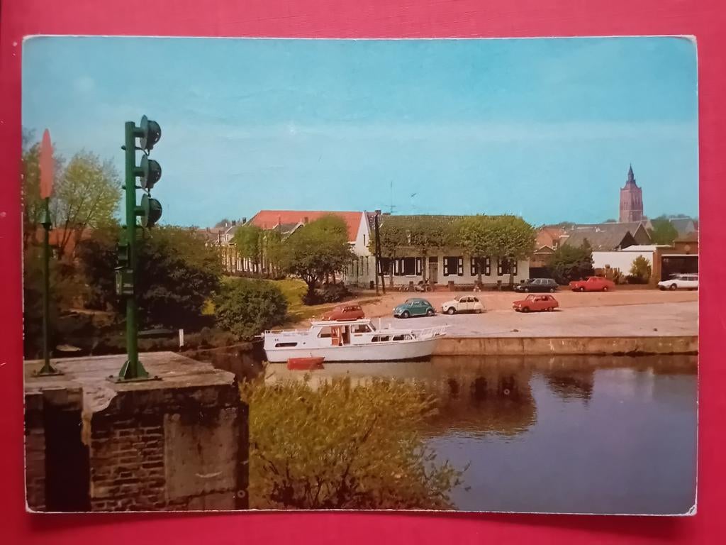 Ansichtkaart Asperen, Verzamelen, Ansichtkaarten | Nederland, Ophalen of Verzenden, Zuid-Holland