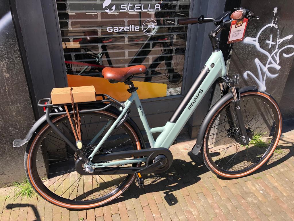 Fietshokje Houtplein: Raaks Belton Groen, Niet ingevuld, Niet ingevuld, Nieuw, 50 tot 53 cm