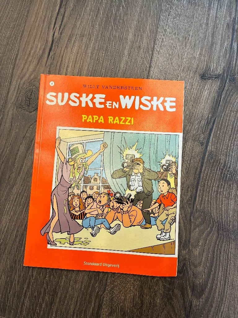 Suske en Wiske - Papa Razzi, Willy Vandersteen, Eén stripboek, Ophalen of Verzenden, Zo goed als nieuw