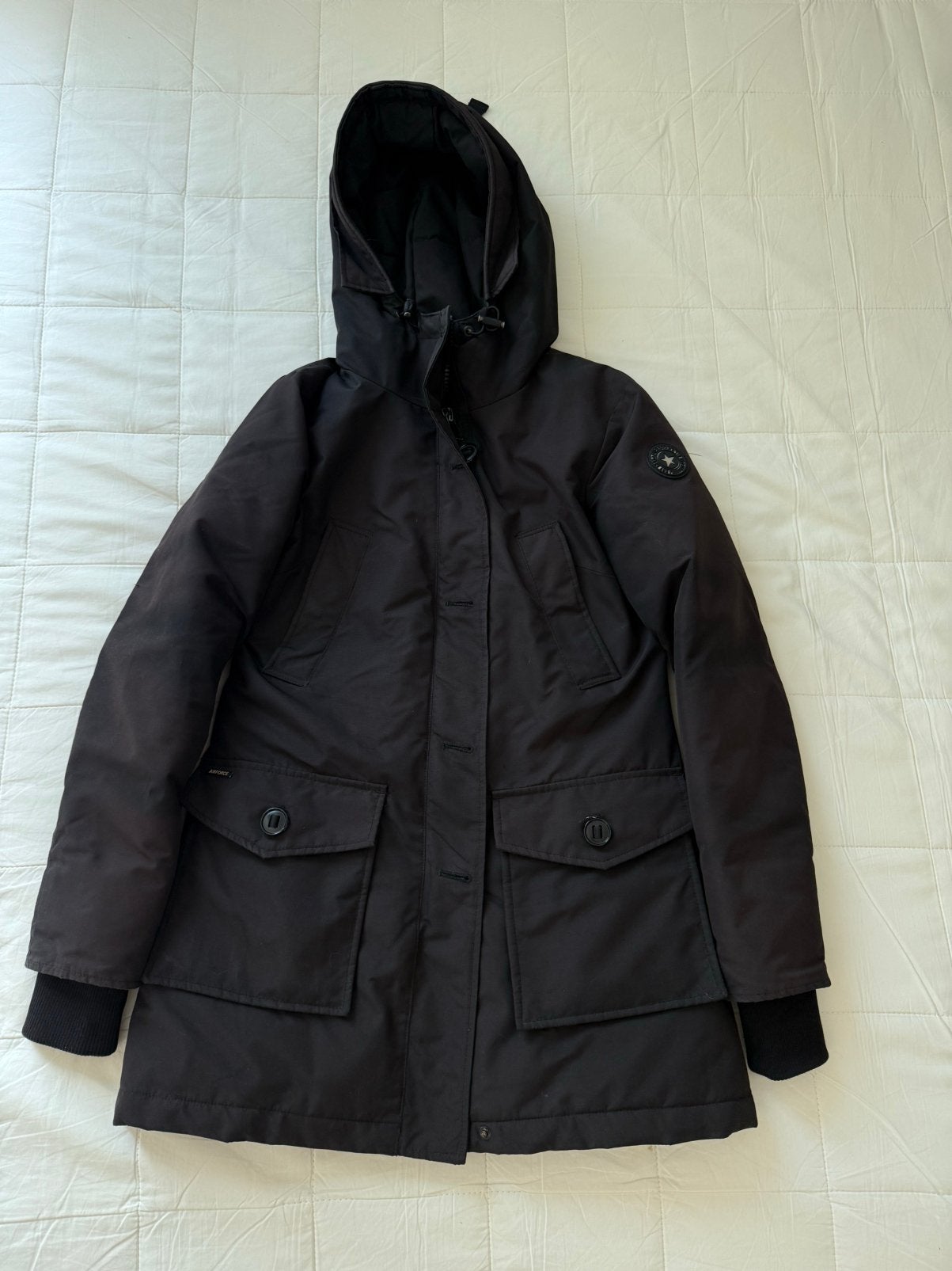 Airforce jas dames, Ophalen of Verzenden, Zo goed als nieuw, Maat 34 (XS) of kleiner, Zwart