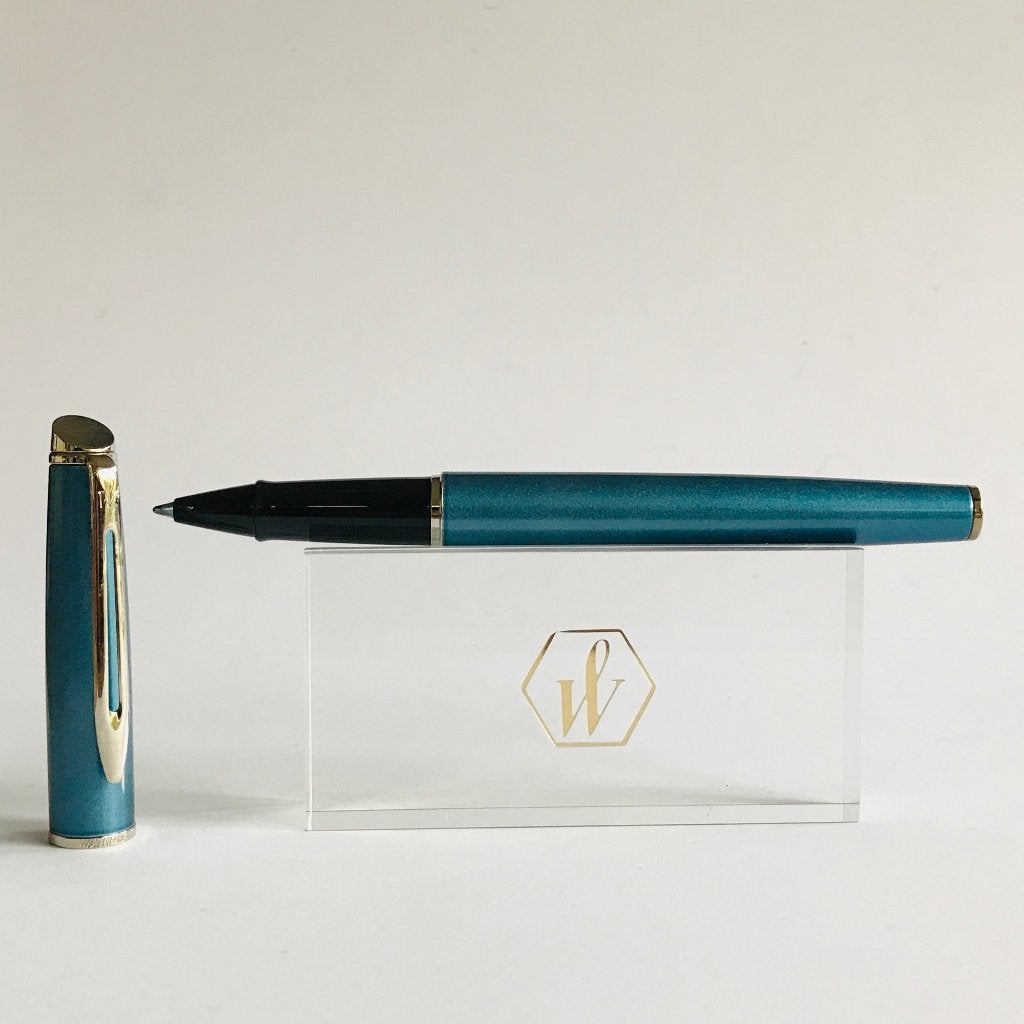 Waterman Hemisphere Rollerball – Blauw Metallic – Nieuw(NOS), Ophalen of Verzenden, Nieuw, Overige typen, Waterman