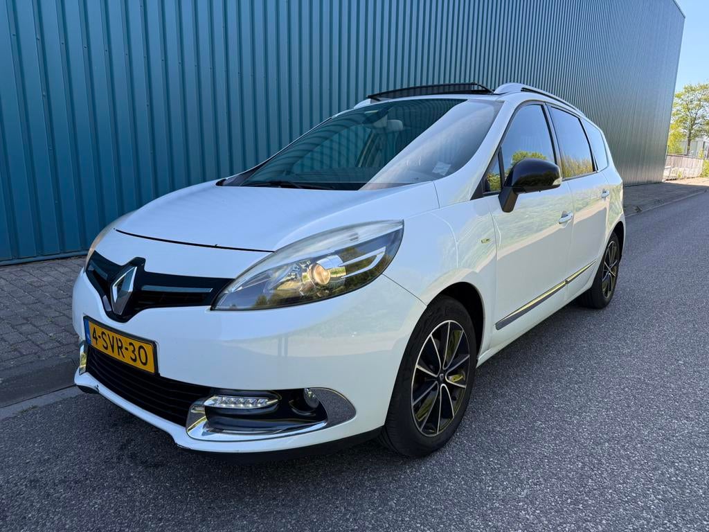 Renault Grand Scénic 1.6 dCi Bose 7p | XENON | PANO | PDC |, Auto's, Voorwielaandrijving, Zwart, 4 cilinders, Wit