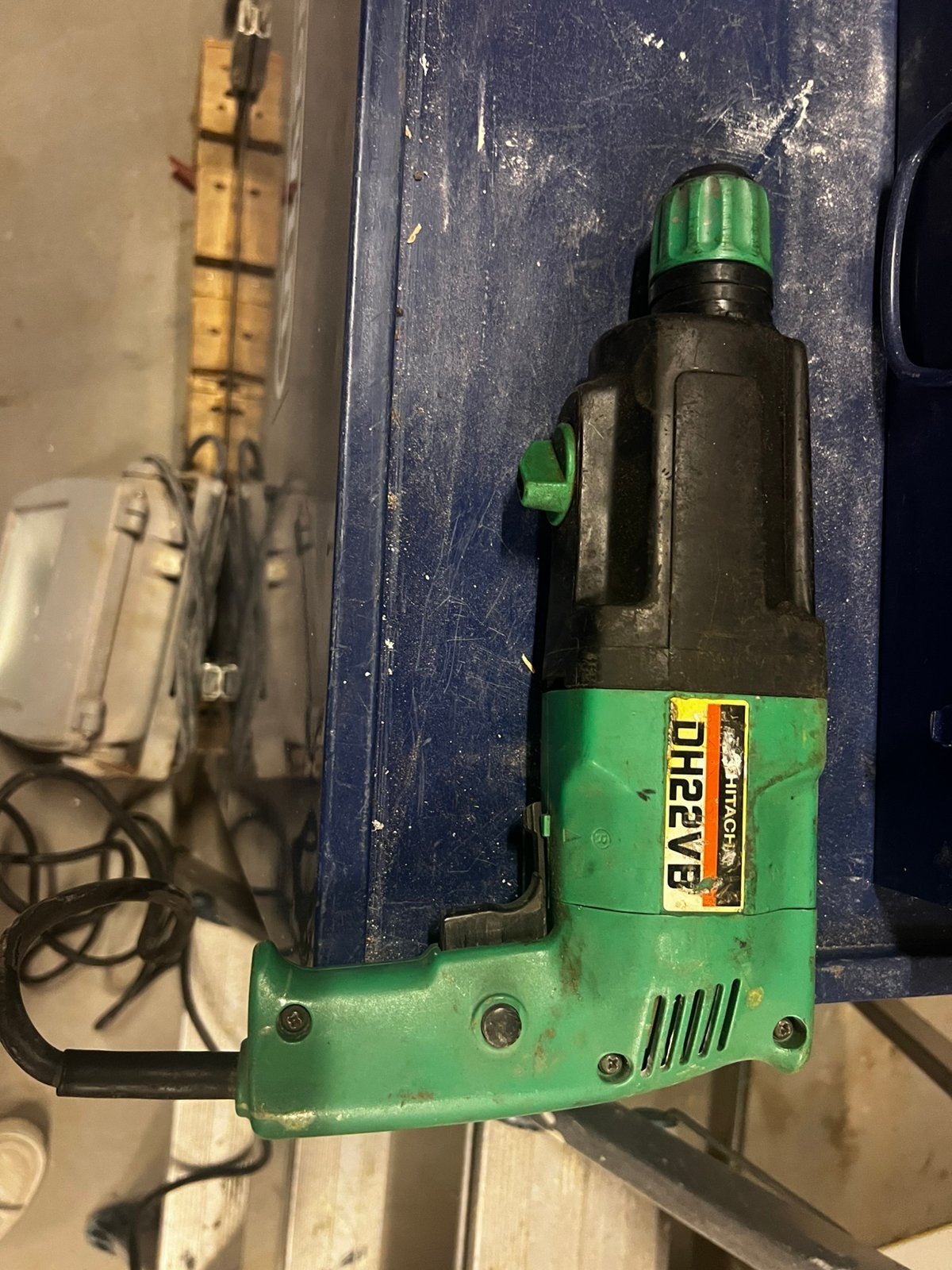Hitachi boormachine, Ophalen, Gebruikt, Boormachine