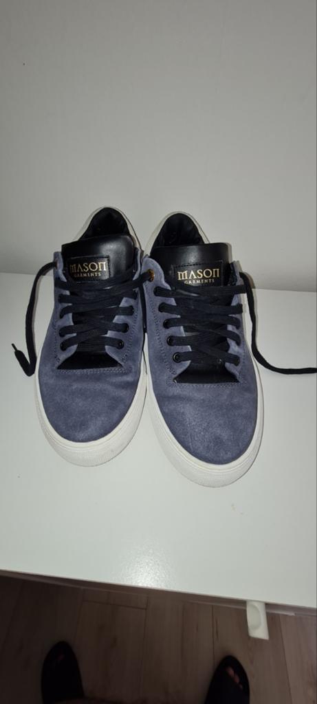 Mason Garments Heren Sneakers Maat 42 - Zo goed als nieuw, Blauw, Ophalen of Verzenden, Mason Garments, Sneakers of Gympen