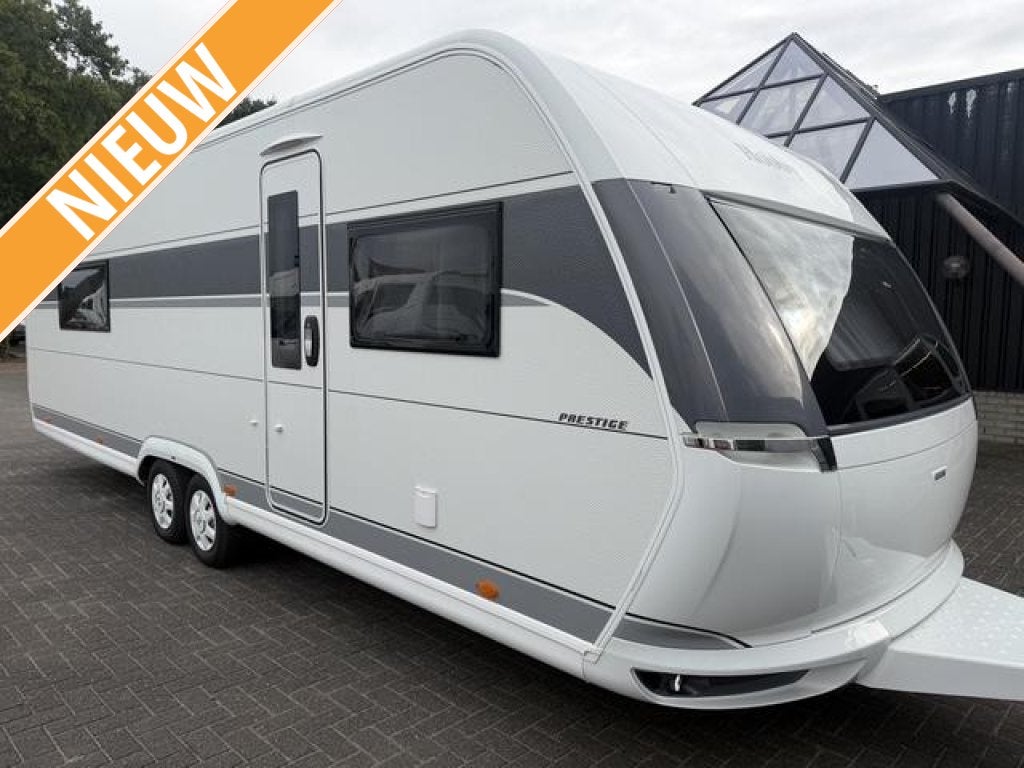 Hobby Prestige 720 WQC 2026 | Vrijst. Queensbed, Caravans en Kamperen, Rondzit, Hobby, Schokbreker, 7 tot 8 meter