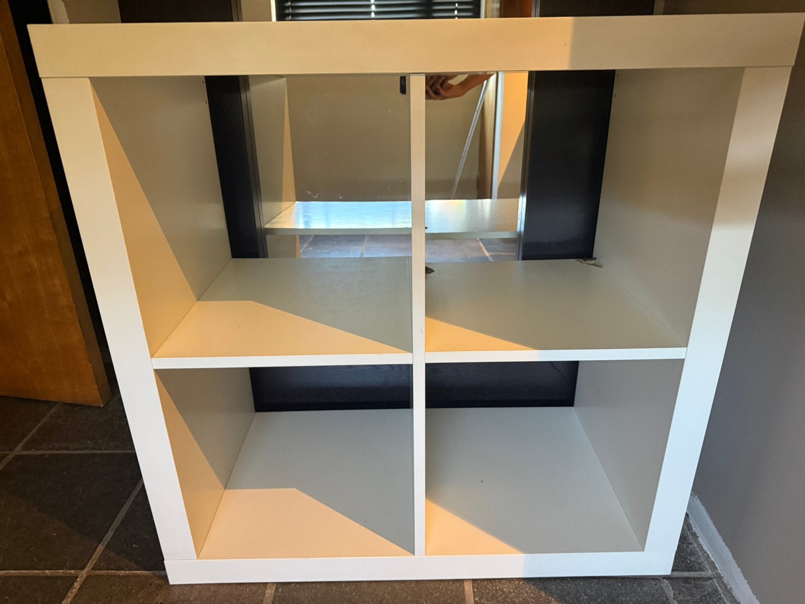 IKEA KALLAX / EKET KAST 4 vakken, Huis en Inrichting, Kasten | Ladekasten, Ophalen, Gebruikt, 25 tot 50 cm, Minder dan 100 cm