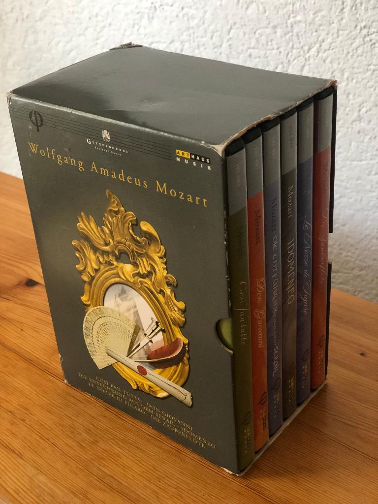 Mozart - The Glyndebourne Collection 6 DVD Box ArtHaus Musik, Alle leeftijden, Ophalen of Verzenden, Gebruikt