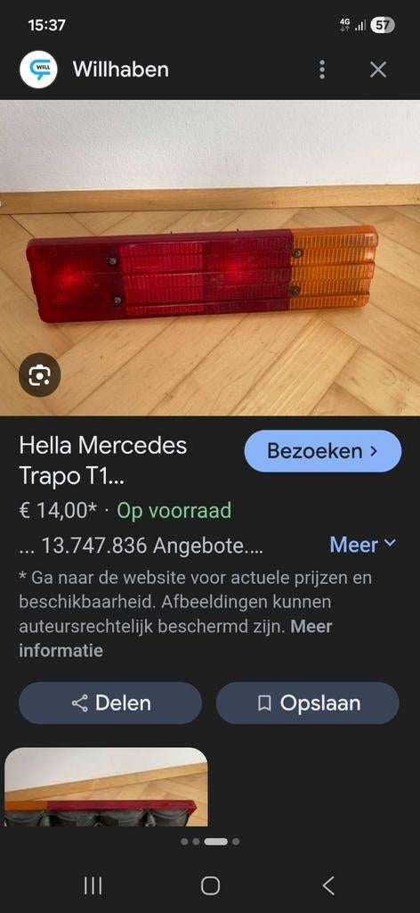 Mercedes hella achterlichten, Ophalen of Verzenden