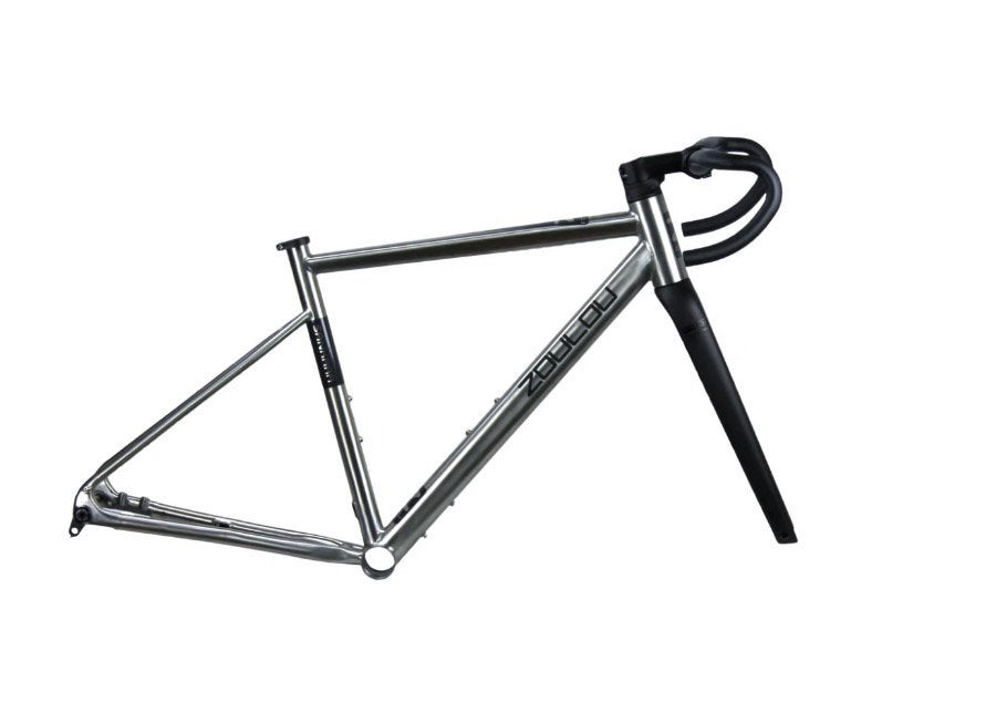 Sankara Titanium Gravel Frame met Carbon Voorvork, Fietsen en Brommers, Fietsonderdelen, Frame, Titanium, Ophalen of Verzenden