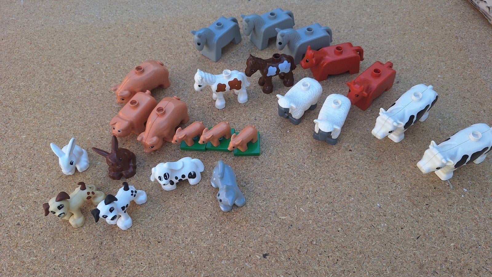 duplo boerderij dieren, Kinderen en Baby's, Speelgoed | Duplo en Lego, Ophalen of Verzenden, Gebruikt, Duplo