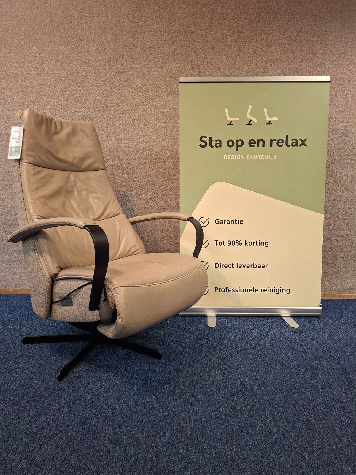 sta op relax fauteuil Prominent Craft zgan op accu 🔋, Hoofdstraat 60 Schijndel, Ophalen of Verzenden, Zo goed als nieuw, Staopenrelax@gmail.com