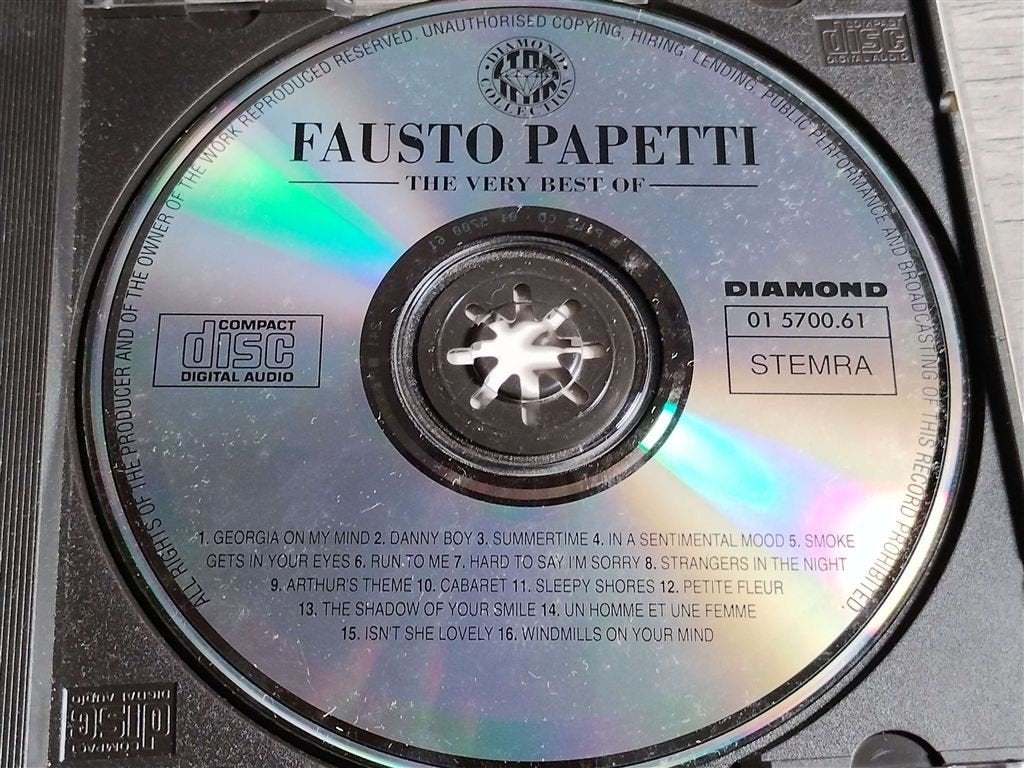 Fausto Papetti – The Very Best Of, Ophalen of Verzenden, Zo goed als nieuw, Jazz