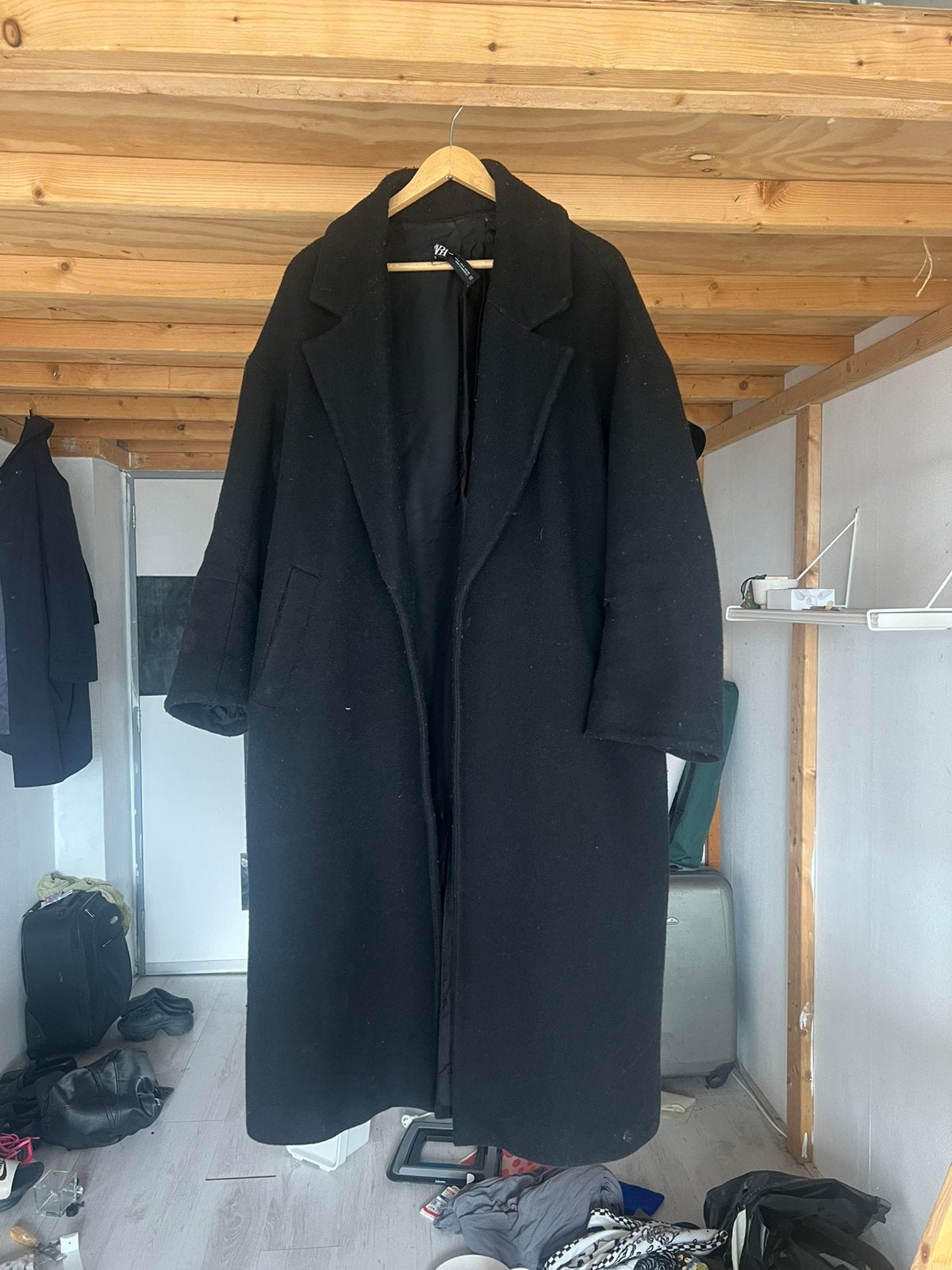 Long coat, Ophalen, Zo goed als nieuw
