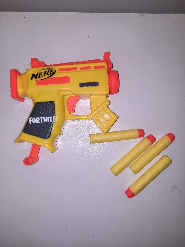 Nerf Fortnite speelgoed pistooltje met pijltjes, Ophalen of Verzenden, Gebruikt
