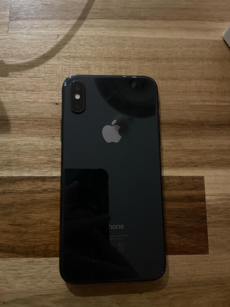 iPhone X - Zwart - Voor onderdelen of reparatie, Telecommunicatie, Mobiele telefoons | Apple iPhone, Niet werkend, Zonder abonnement