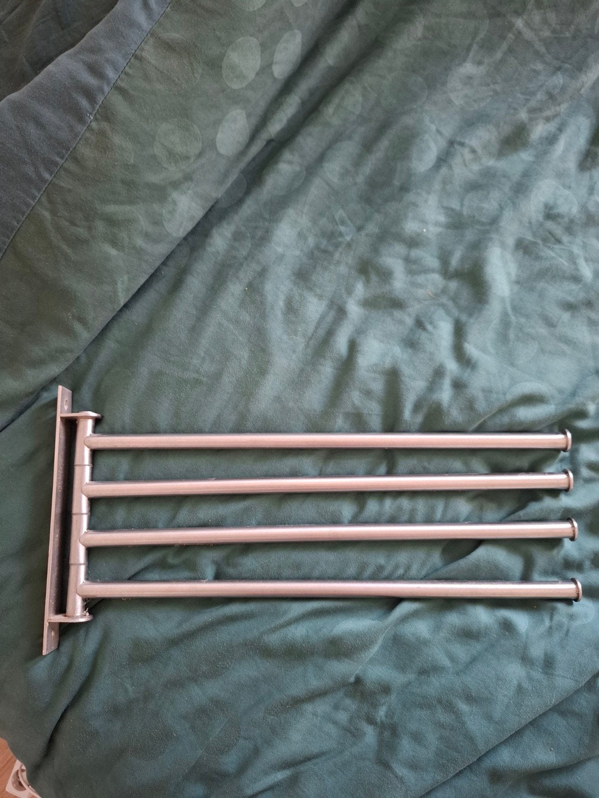 IKEA UDDEN Handdoekrek RVS - 4 Stangen, Ophalen, Gebruikt