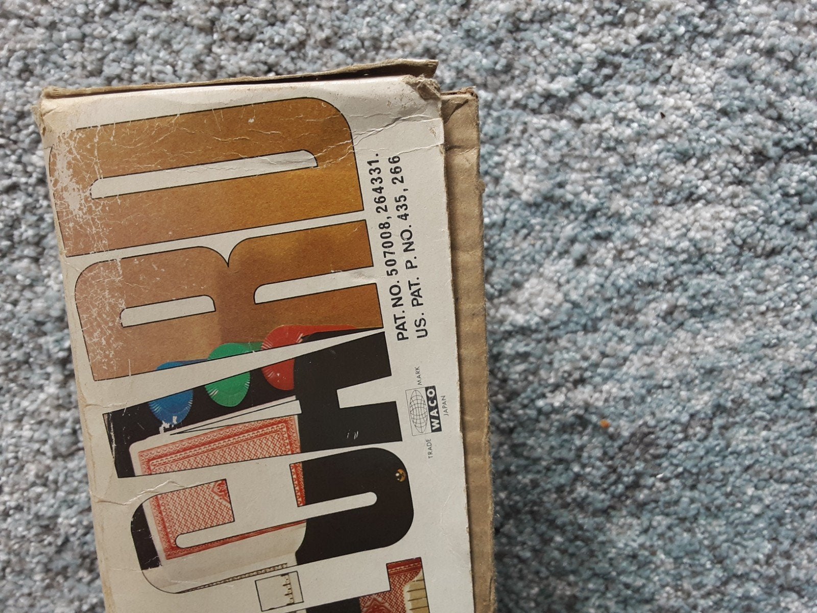 KAARTSCHUDMACHINE VINTAGE RETRO, Ophalen, Gebruikt
