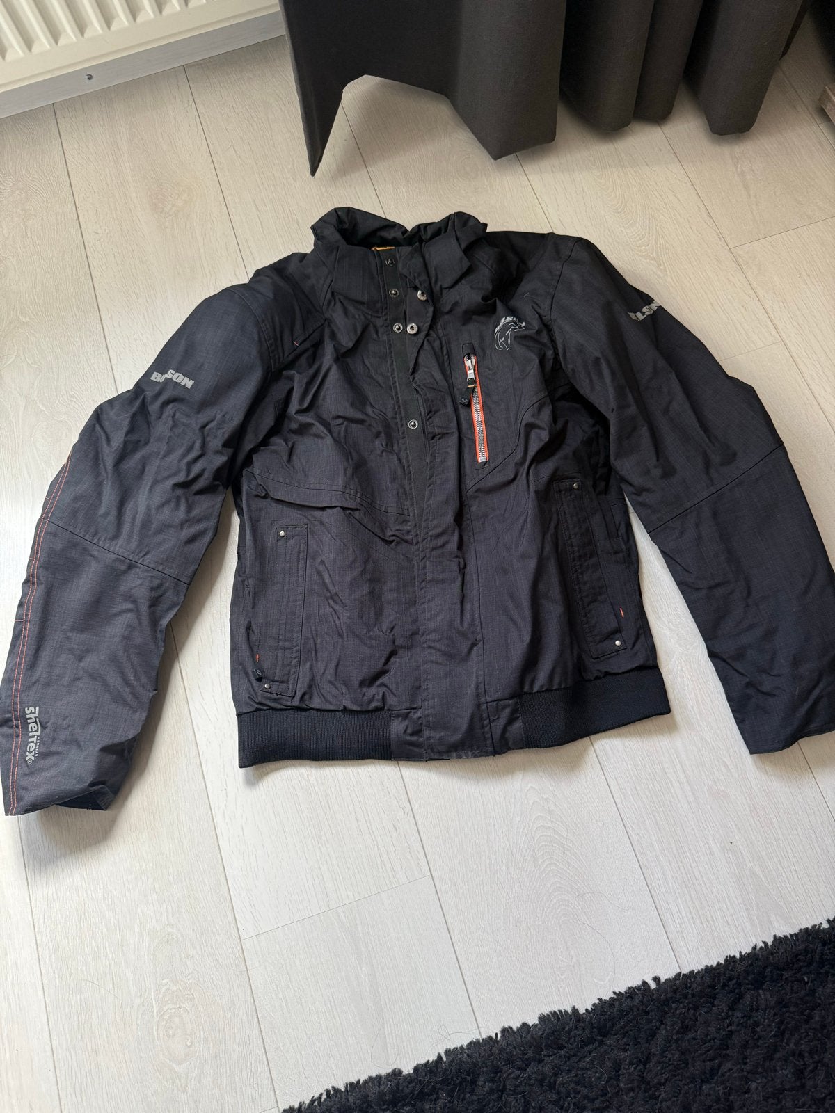 Motorjas maat S, Motoren, Kleding | Motorkleding, Ophalen, Tweedehands, Jas | textiel