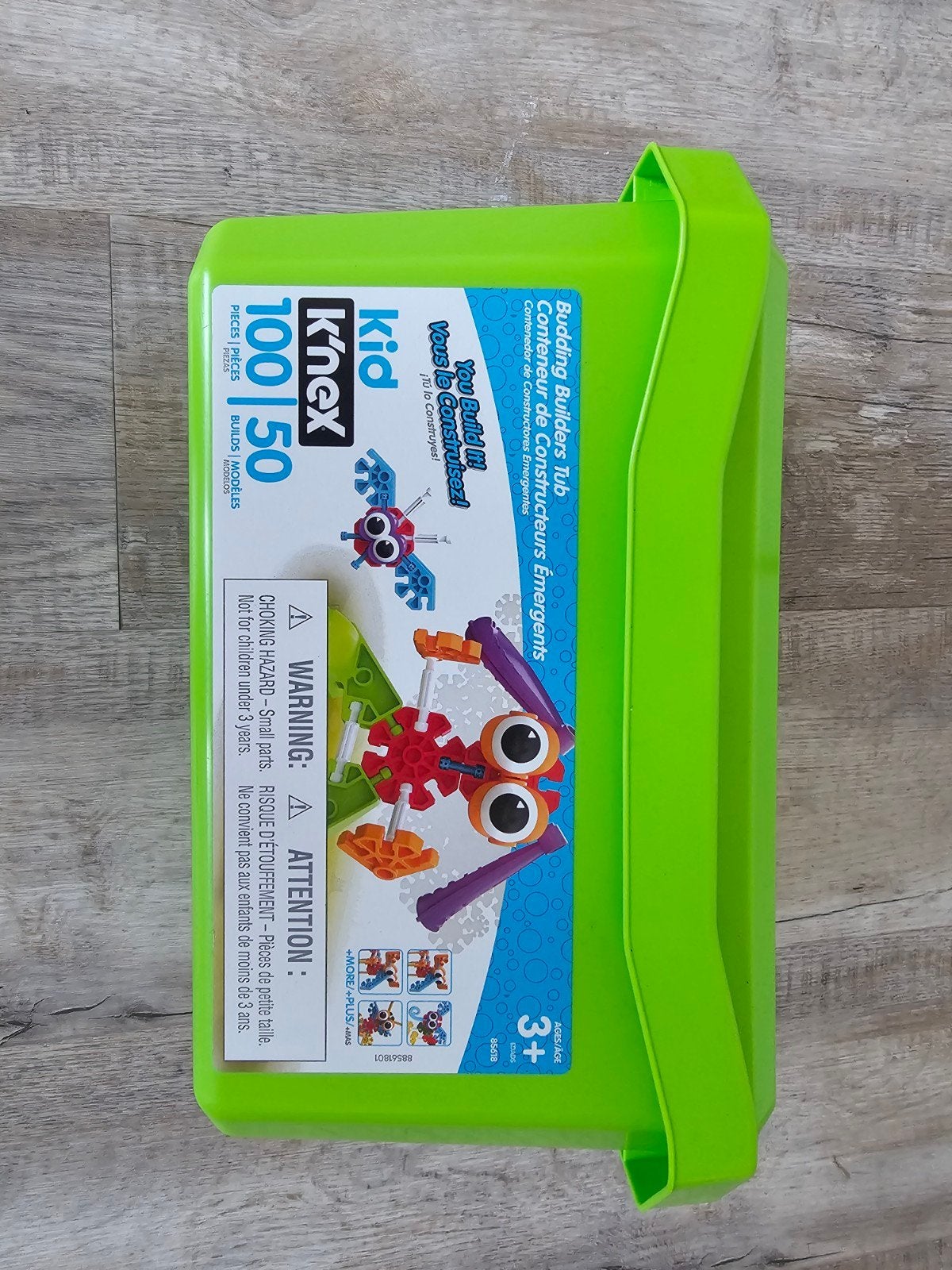 K'nex Kid Building Builders Tub 100/50 stuks, Ophalen, K'nex