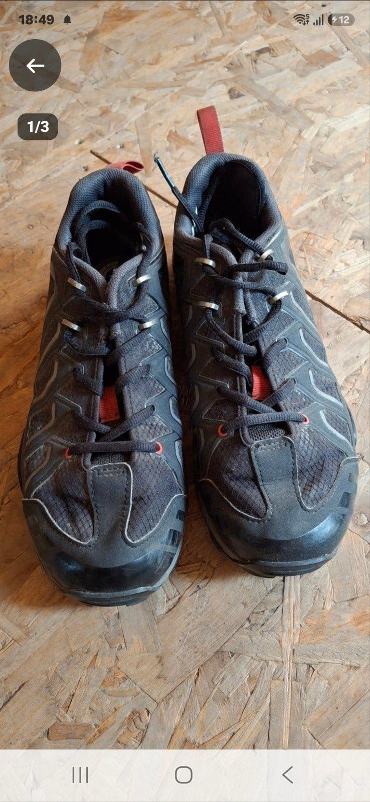 Fiets/mtb-schoenen met SPD plaatjes (klikkers verwijderbaar), Ophalen, Gebruikt, M, Schoenen