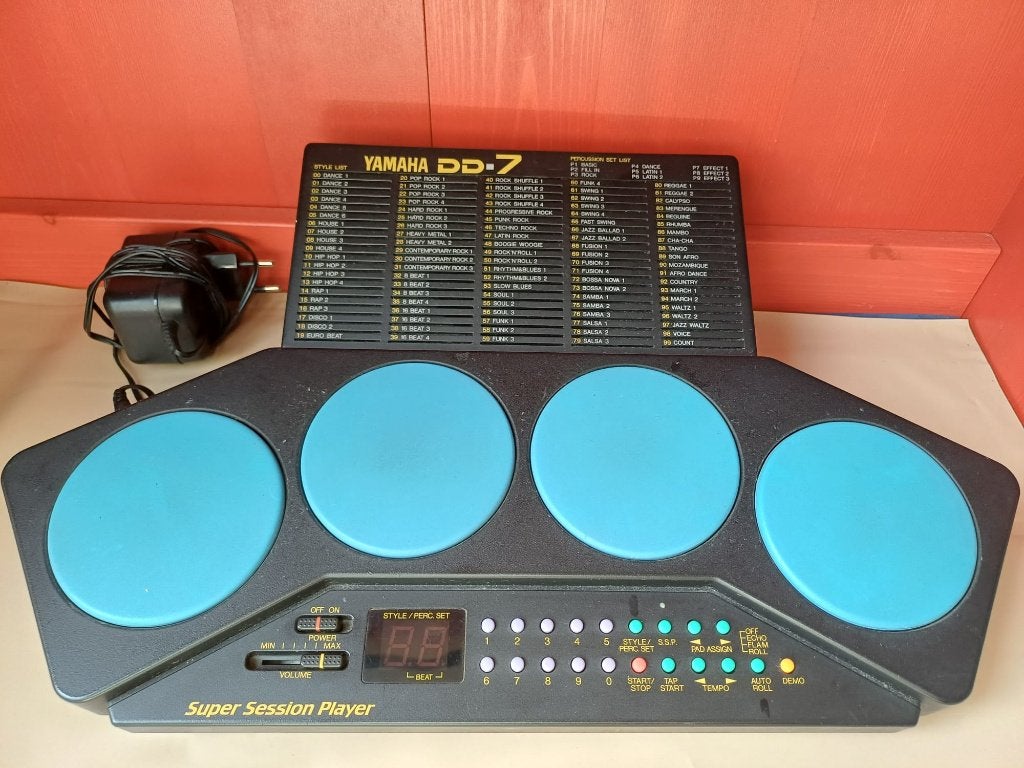 Yamaha DD-7 compacte drumcomputer Zeldzaam, Ophalen of Verzenden, Gebruikt, Yamaha