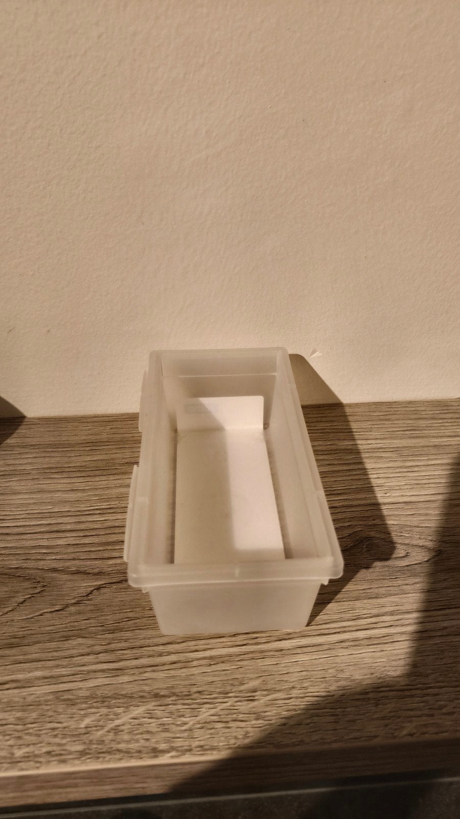 Rotho Basic Lade-organizer 150x80x50mm, Ophalen of Verzenden, Zo goed als nieuw, Wit, Kunststof