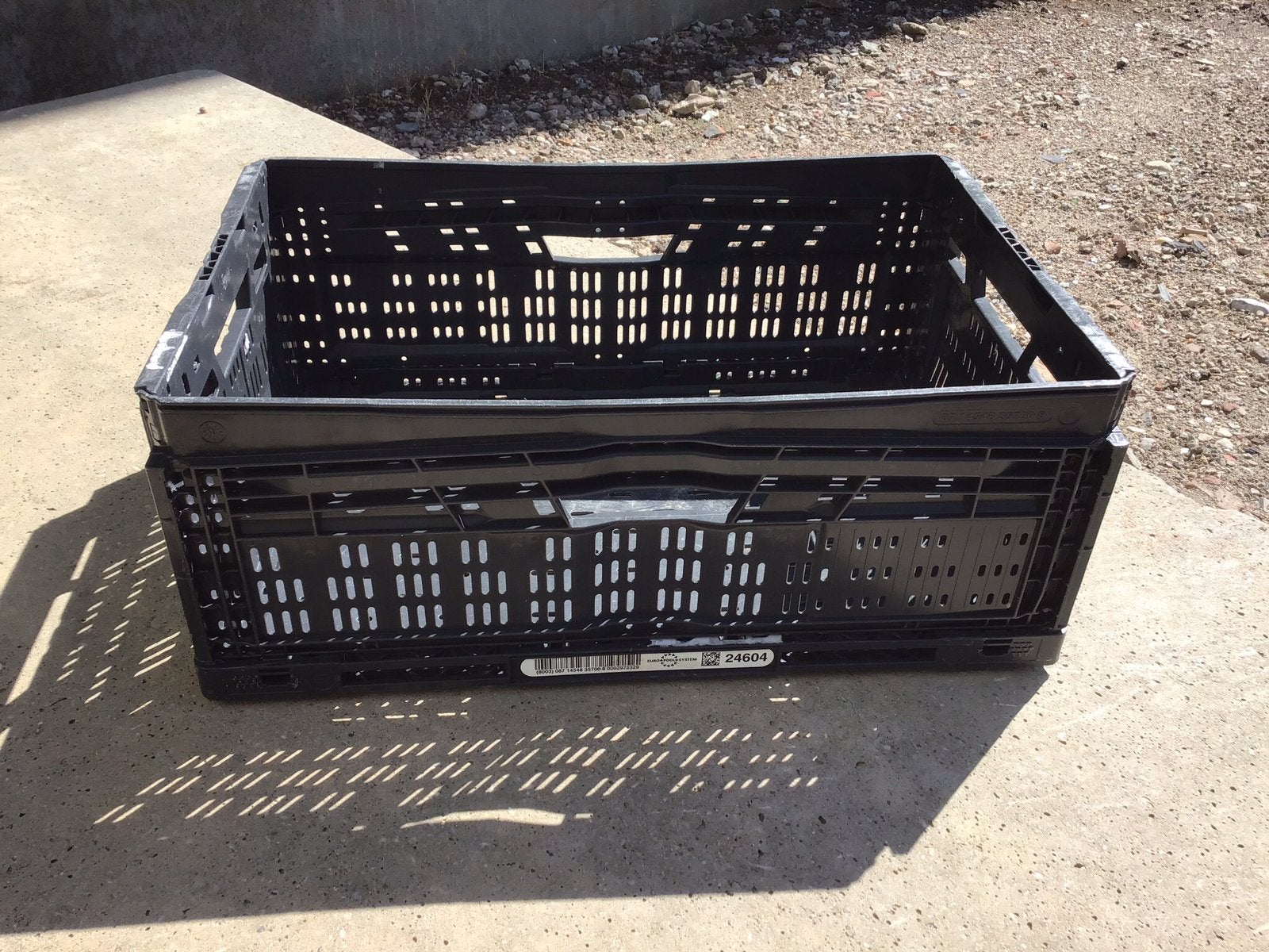 Europoolsystem vouwkrat, model 24604, Doos, Opvouwbaar, Minder dan 35 cm, Ophalen of Verzenden