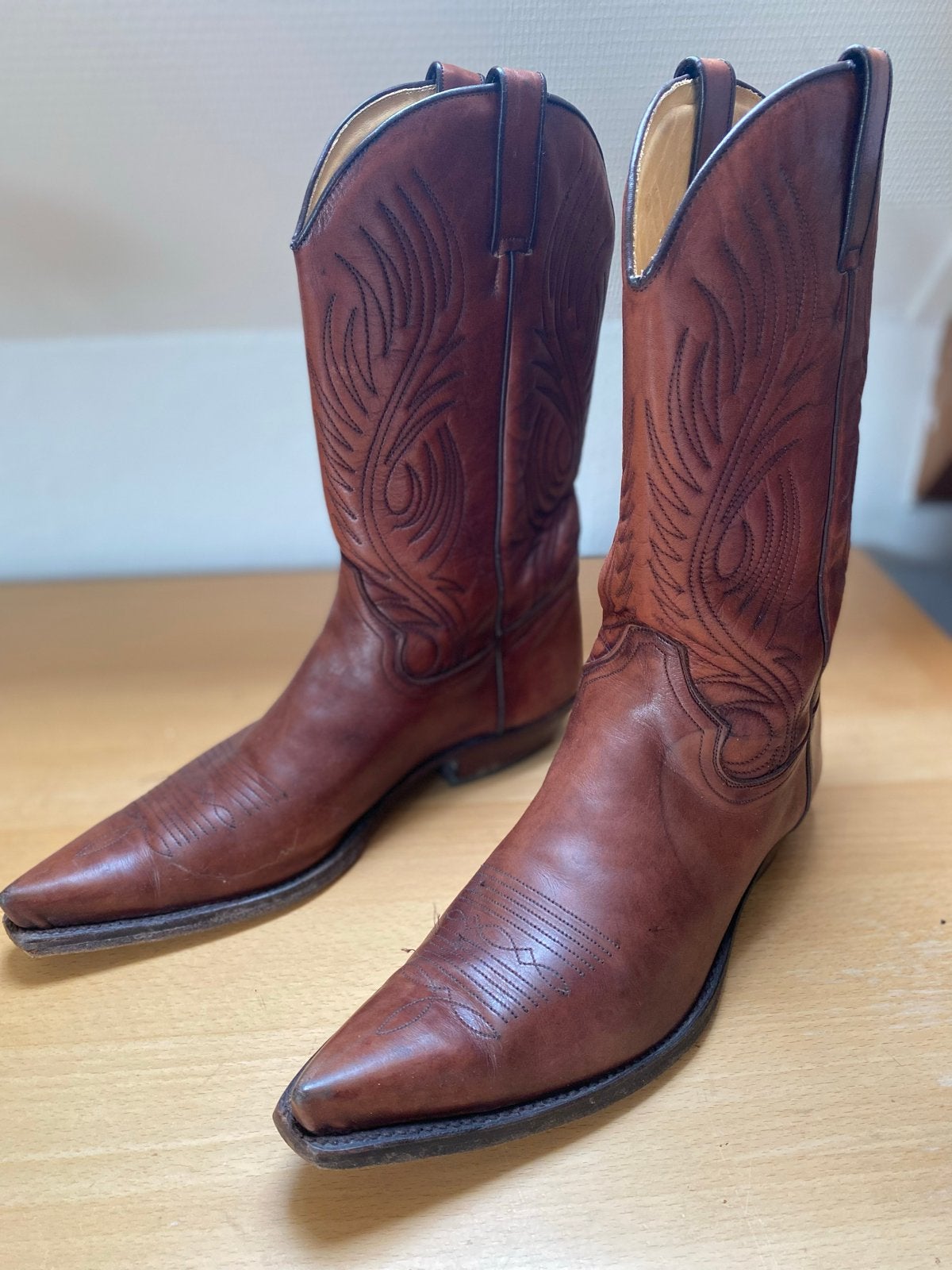 Tony Mora Cognac Cowboylaarzen - Maat 43/44, Kleding | Heren, Schoenen, Verzenden, Gedragen, Bruin, Boots
